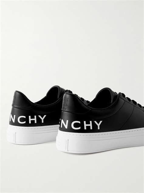 sneakers city sport in leather with givenchy webbing|givenchy city sport leather sneakers.